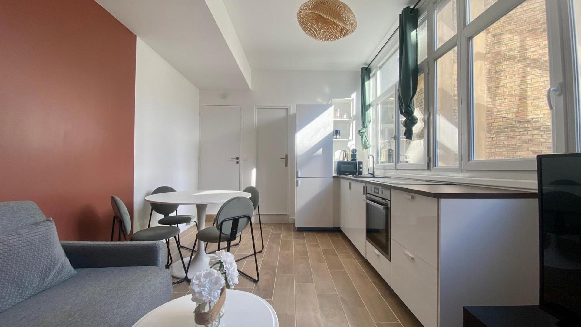 Appartement Confortable Proche Grands Boulevard 4P Paris Bagian luar foto