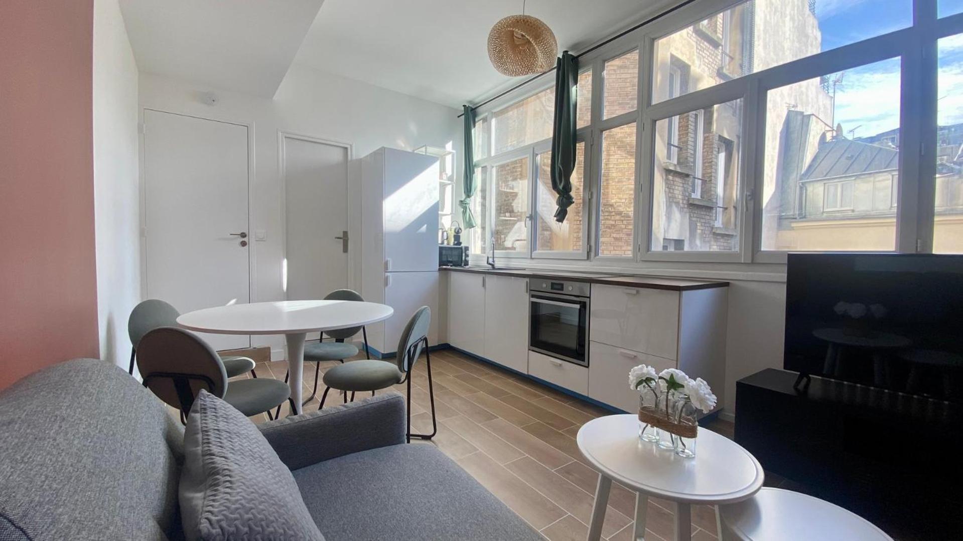 Appartement Confortable Proche Grands Boulevard 4P Paris Bagian luar foto